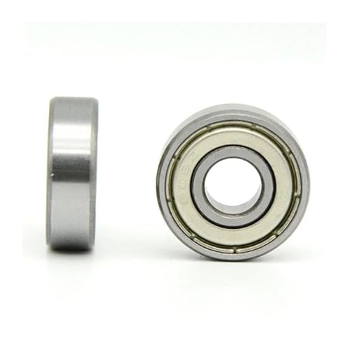 10PCS High Speed Silent Small Bearing 623ZZ 3 * 10 * 4 624ZZ 4 * 13 * 5 625ZZ 5 * 16 * 5 626ZZ 6 * 19 * 6 627ZZ 7 * 22 * 7 628ZZ 8 * 24 * 8 629ZZ 9 * 26 * 8 EKFBQBGW(ZZ,673 3x6x2.5mm) von EKFBQBGW