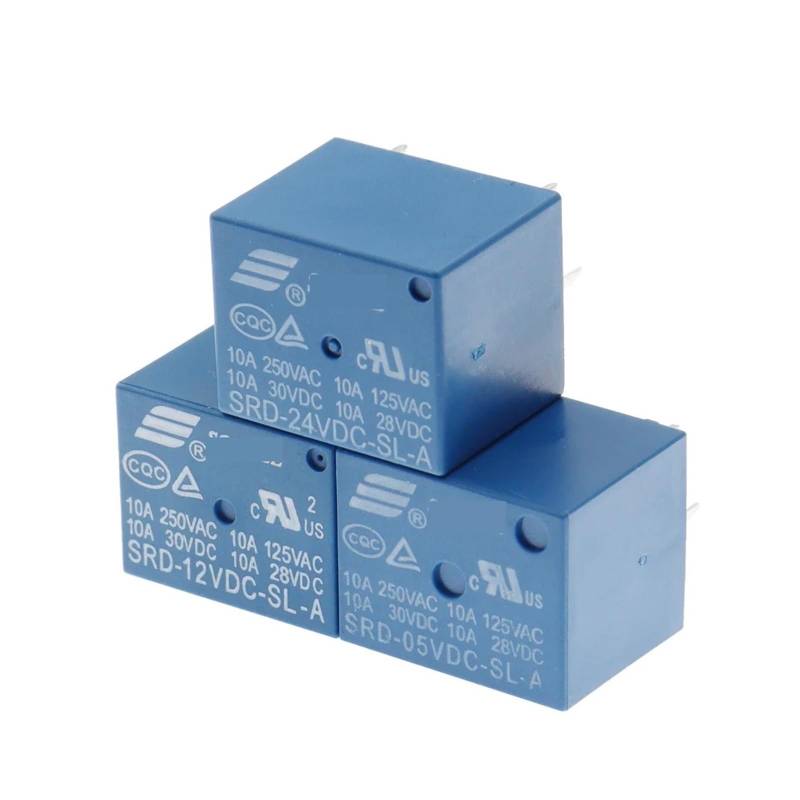 10PCS Relays SRD-05VDC-SL-A SRD-12VDC-SL-A SRD-24VDC-SL-A SRD-48VDC-SL-A 5V 6V 9V 12V 24V 48V 10A 250VAC 4PIN T73 EKFBQBGW(SRD-06VDC-SL-A) von EKFBQBGW