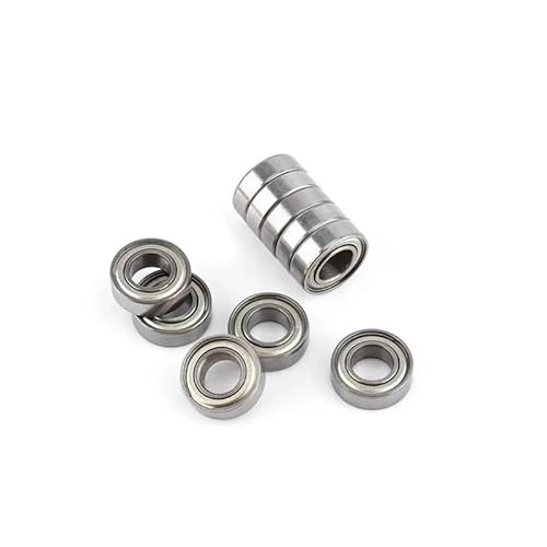 10Pcs MR83 MR115Z MR105ZZ 693ZZ 688ZZ 625ZZ 686ZZ 605ZZ 606ZZ Metal Shielded Precision Ball Bearings EKFBQBGW(686zz 6x13x5mm) von EKFBQBGW