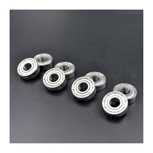 10pcs 683 684 685 686 687 688 689 693 694 695 696 697 698 ZZ 2Z 686ZZ 695ZZ 696ZZ Miniature Bearing Deep Groove Ball Bearings EKFBQBGW(686ZZ 6x13x5mm) von EKFBQBGW