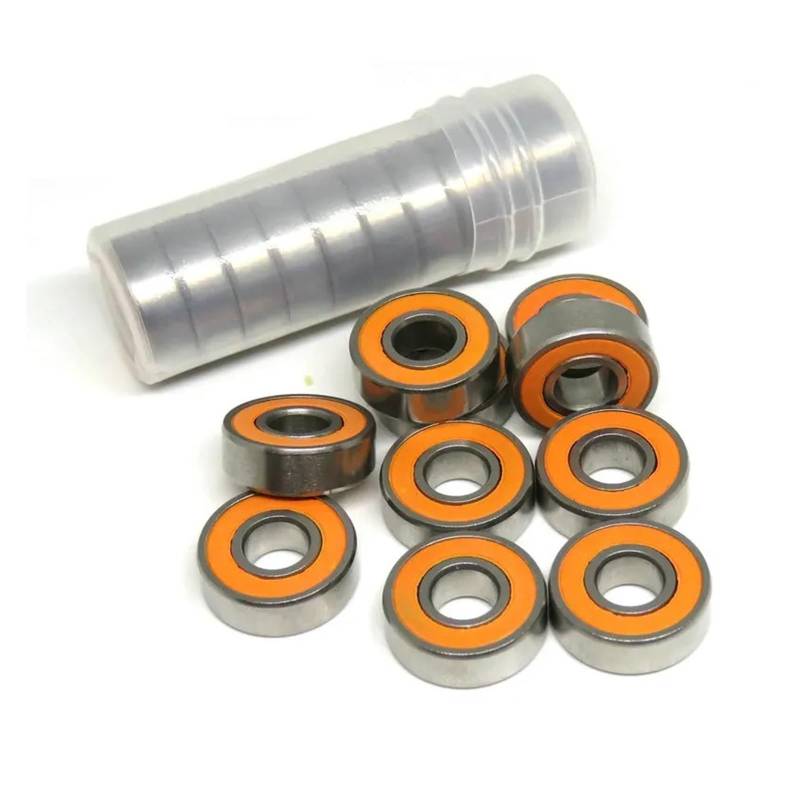 10pcs ABEC7 S696 2RS 6x15x5 mm Hybrid Ceramic Bearing for Reels SMR696 S696C RS 2RS Ceramic Ball Bearing 6 * 15 * 5 Bearing EKFBQBGW(S623C-2OS 3x10x4mm) von EKFBQBGW