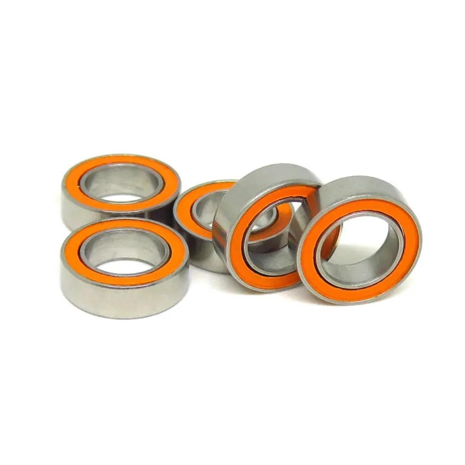 10pcs ABEC7 SMR115 2RS Bearing 5x11x4 mm Stainless Steel Hybrid Ceramic Bearing MR115 SMR115C 2RS RS 5 * 11 * 4 Wheel Bearing EKFBQBGW(SMR105C-2OS 5x10x4mm) von EKFBQBGW