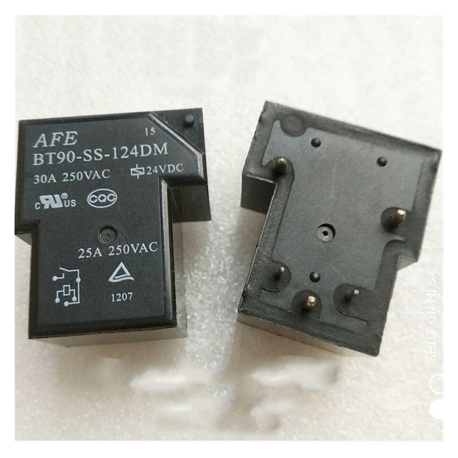 12V relay BT90-SS-124DM 24VDC 12VDC DC12V 5V 12A 12VAC BT90SS124DM24VDC 5PIN EKFBQBGW(50PCS) von EKFBQBGW