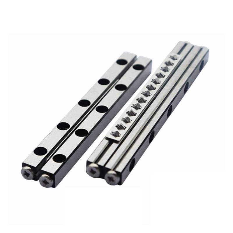 1PCS Cross Roller Guide V-Type VR9-200X10Z Length 200mm Roller 10 Maximum Stroke 118mm Combination of 4 Guide Rails and 2 Cages EKFBQBGW von EKFBQBGW