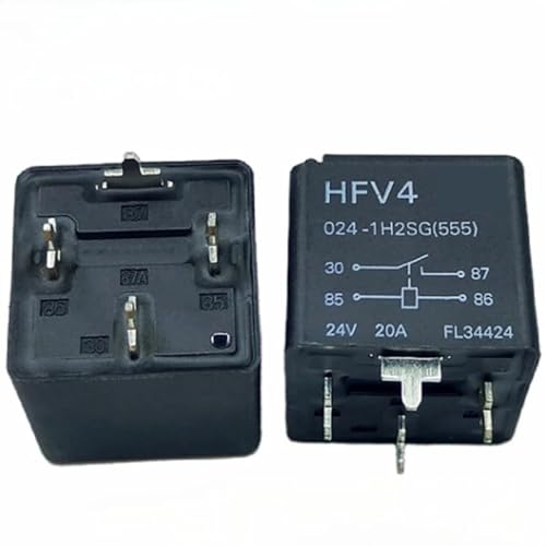 1pcs/lot relay:HFV4 024-1H2SG 4pins 24V 20A Waterproof car relay EKFBQBGW von EKFBQBGW