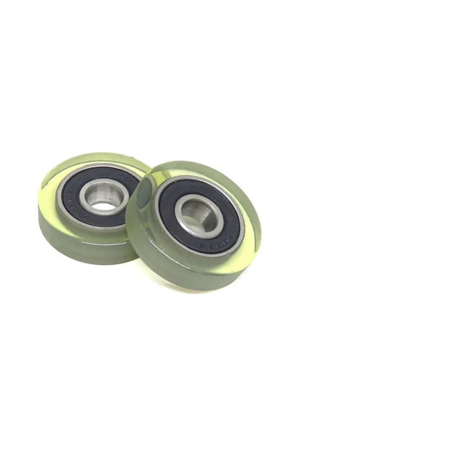 1pcs 33mm Diameter Forming Bearing 6x33x7 PU62633-7 Coated Buffer Wheels 6 * 33 * 7 PU Guide Pulleys EKFBQBGW(PU600035-11 10x35x11) von EKFBQBGW