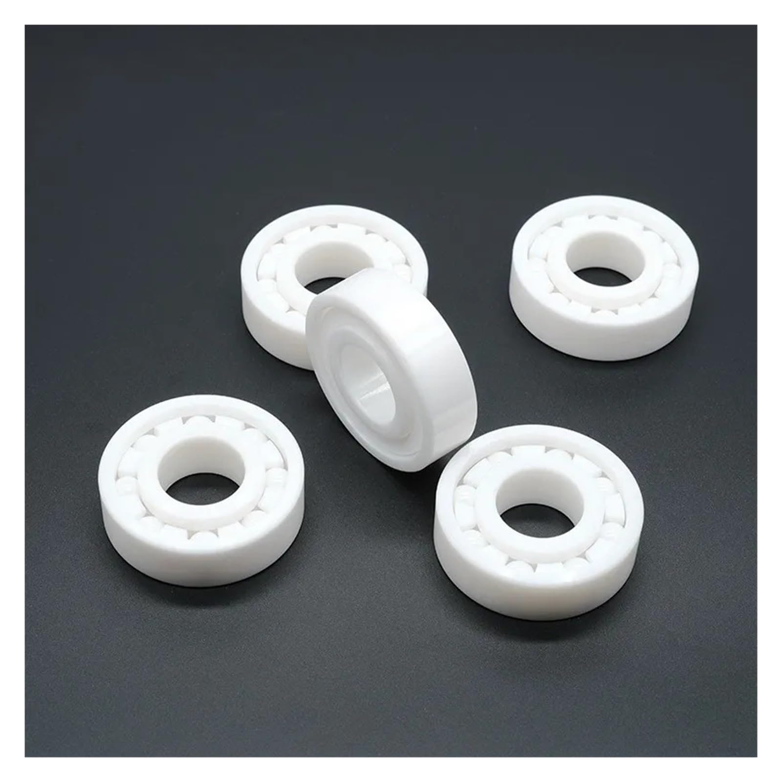 1pcs 6200 6201 6202 6203 6204 6205 6206 6207 Ceramic Zirconia Bearing Double Sided Sealed EKFBQBGW(CE - Open,6200 10x30x9) von EKFBQBGW