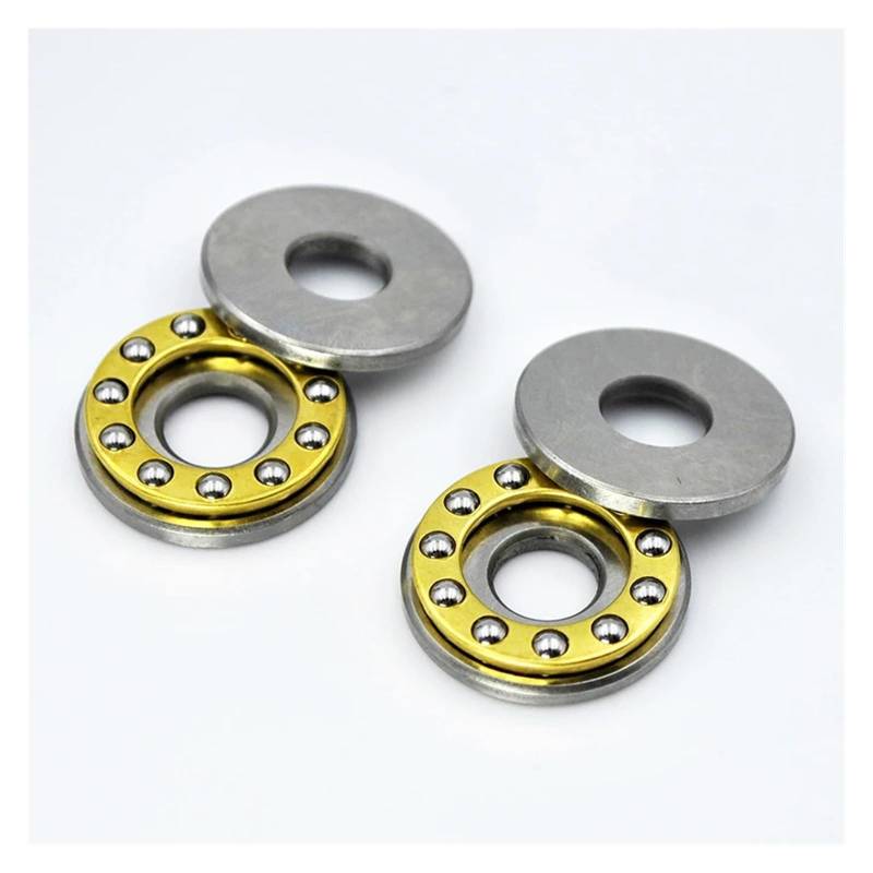 2/10pcs Thrust Ball Bearing F8-22M 7 f8 22m 11 Balls 8 * 22 * 7mm Inner Diameter 8mm Plane Miniature Axial Ball Bearings EKFBQBGW(One Size) von EKFBQBGW