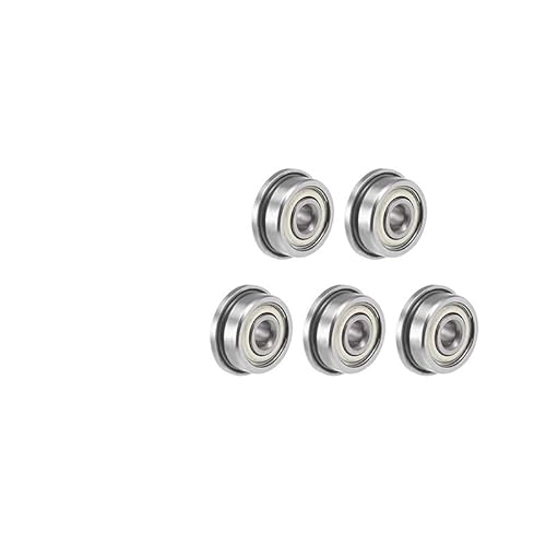 2-5PCS Flange Ball Bearings F604 F605 F606 F607 F608 F609 F623 F624 F625 F684 F688 F626 F627 F628 F629 ZZ 2Z 3D Printers Parts EKFBQBGW(One Size,F605ZZ 5x14x5mm) von EKFBQBGW