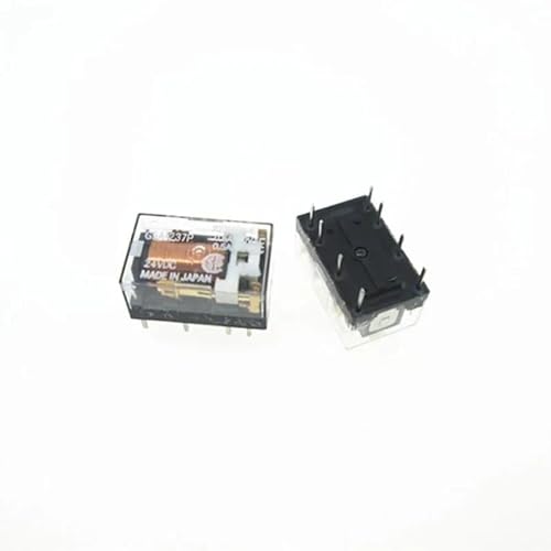 24V relay G5A-237P 24VDC G5A-237P-24VDC G5A237P 24VDC DC24V 24V 0.6A 60VAC 8PIN EKFBQBGW(One Size) von EKFBQBGW