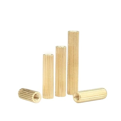 50pcs M2*L L= 3mm to 35mm 2mm Thread Brass Round Standoff Spacer Female M2 Brass Threaded Spacer EKFBQBGW(M2x9) von EKFBQBGW