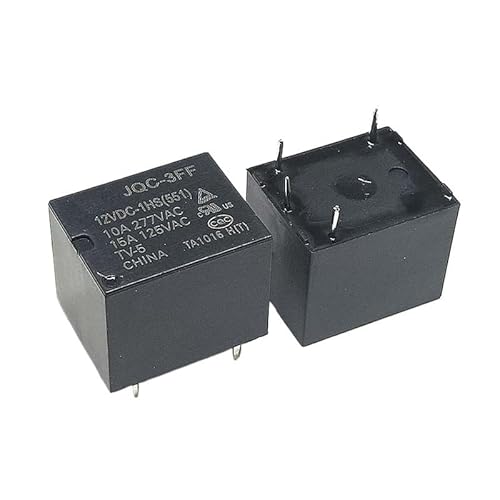 5PCS HF- JQC-3FF-5 005 9 009 12 012 24 024 VDC -1ZS 1HS 4 feet/ 5 feet Relay EKFBQBGW(5PCS JQC-3FF-012-1HS) von EKFBQBGW