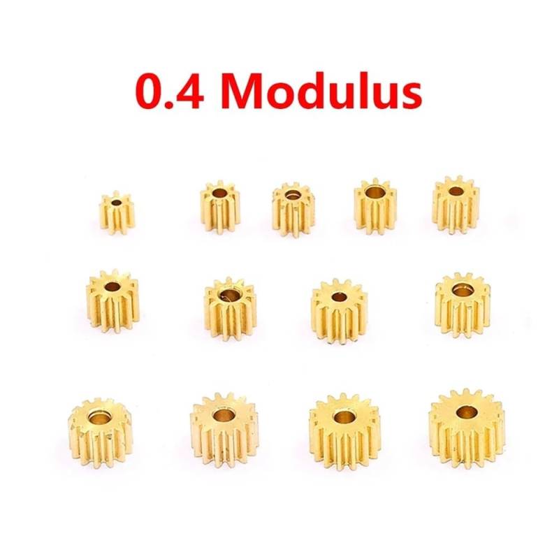 5pcs/lot 7T 8T 9T 10T 11T 12T 13T 14T 16T 18T Teeth 0.4M Modulus Metal Pinion Copper Gear Fit 1mm 1.5mm 2mm 2.3mm Motors Shaft EKFBQBGW(12T 1.98mm Hole) von EKFBQBGW