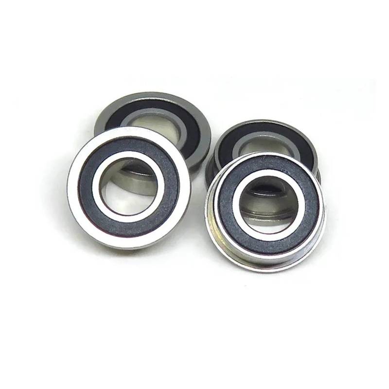 5pcs SF688 W6 2RS Flange Ball Bearing 8x16x6 mm Stainless Steel Bearing 8 * 16 * 6 mm 688 F688 F688W6 SF688W6 RS Flanged Bearing EKFBQBGW(SF695-ZZ 5x13x4) von EKFBQBGW