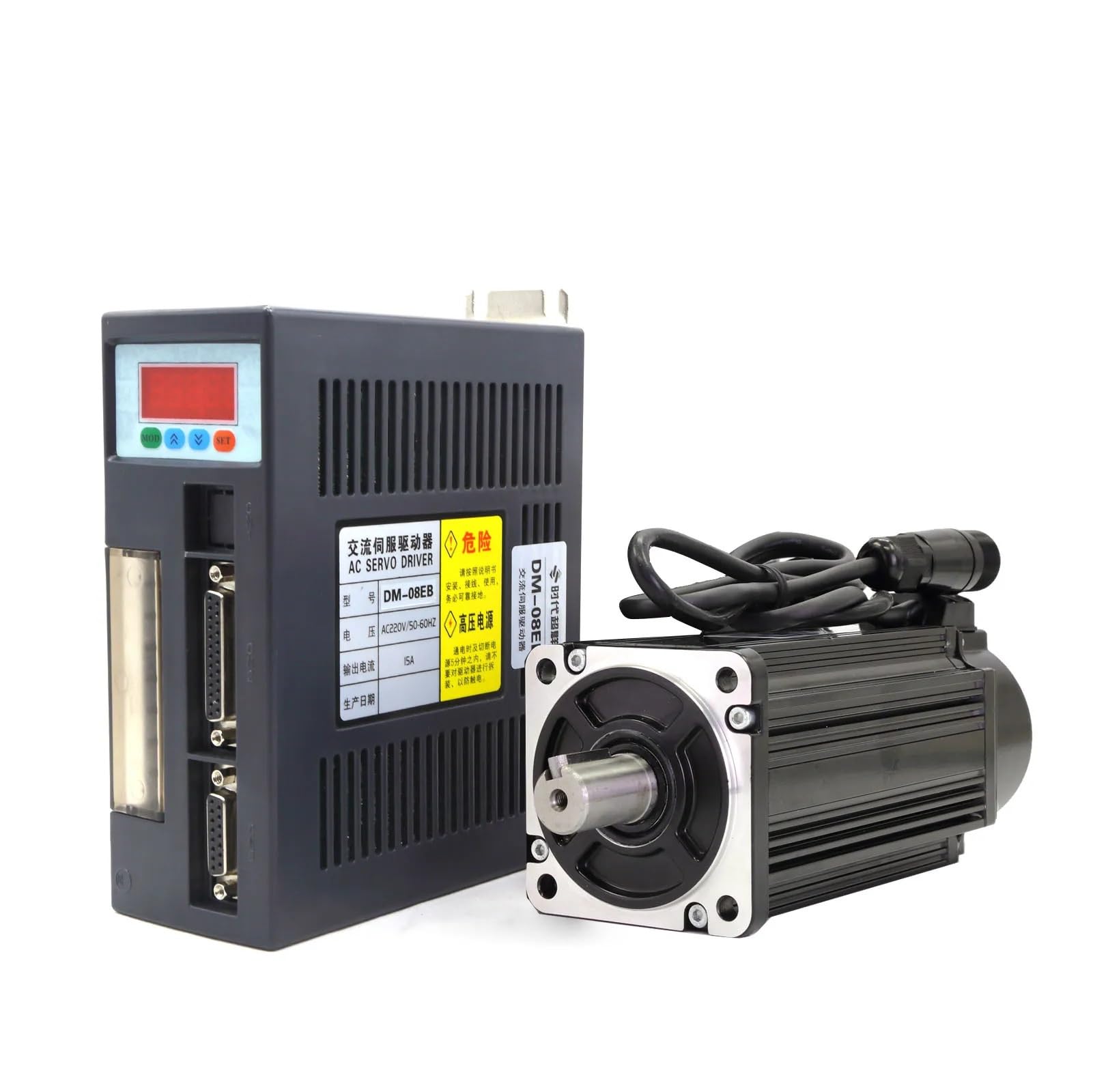 90ST AC servo electronic starter 90ST-M04025 220V 730W 750W 1KW with AASD 20A controller EKFBQBGW(90ST-M02430 750W) von EKFBQBGW