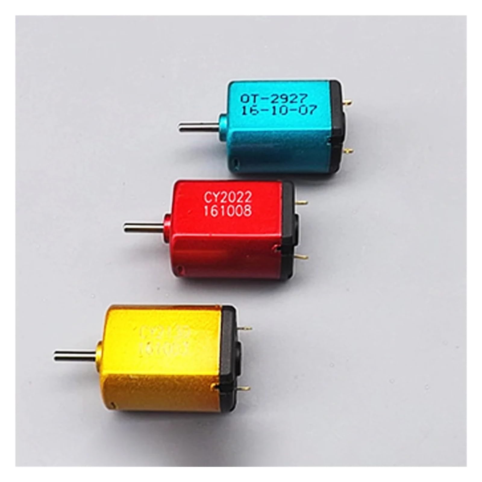 Carbon Brush 030 electronic starter Color DC 1.5V 3.7V 5V 17800-59000RPM High Speed Competition Car Boat Toy DC electronic starter EKFBQBGW(Yellow motor) von EKFBQBGW