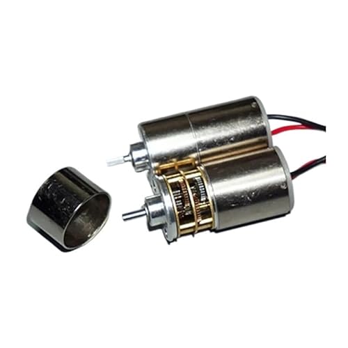 DC 3-5V 48-80RPM 16mm Coreless Reduction electronic starter Precision Slow Speed Gear electronic starter Torque 1.3kg.cm All Metal Gearbox 125:1 EKFBQBGW von EKFBQBGW