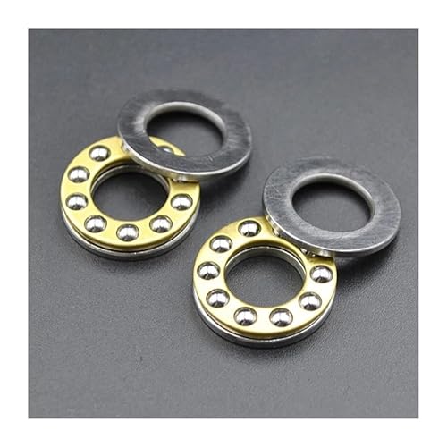 F10-18M f10 18m Thrust Bearing 10x18x5.5mm Miniature Bearing Inner Diameter 10 mm Small Axial Ball Bearings EKFBQBGW(One Size) von EKFBQBGW