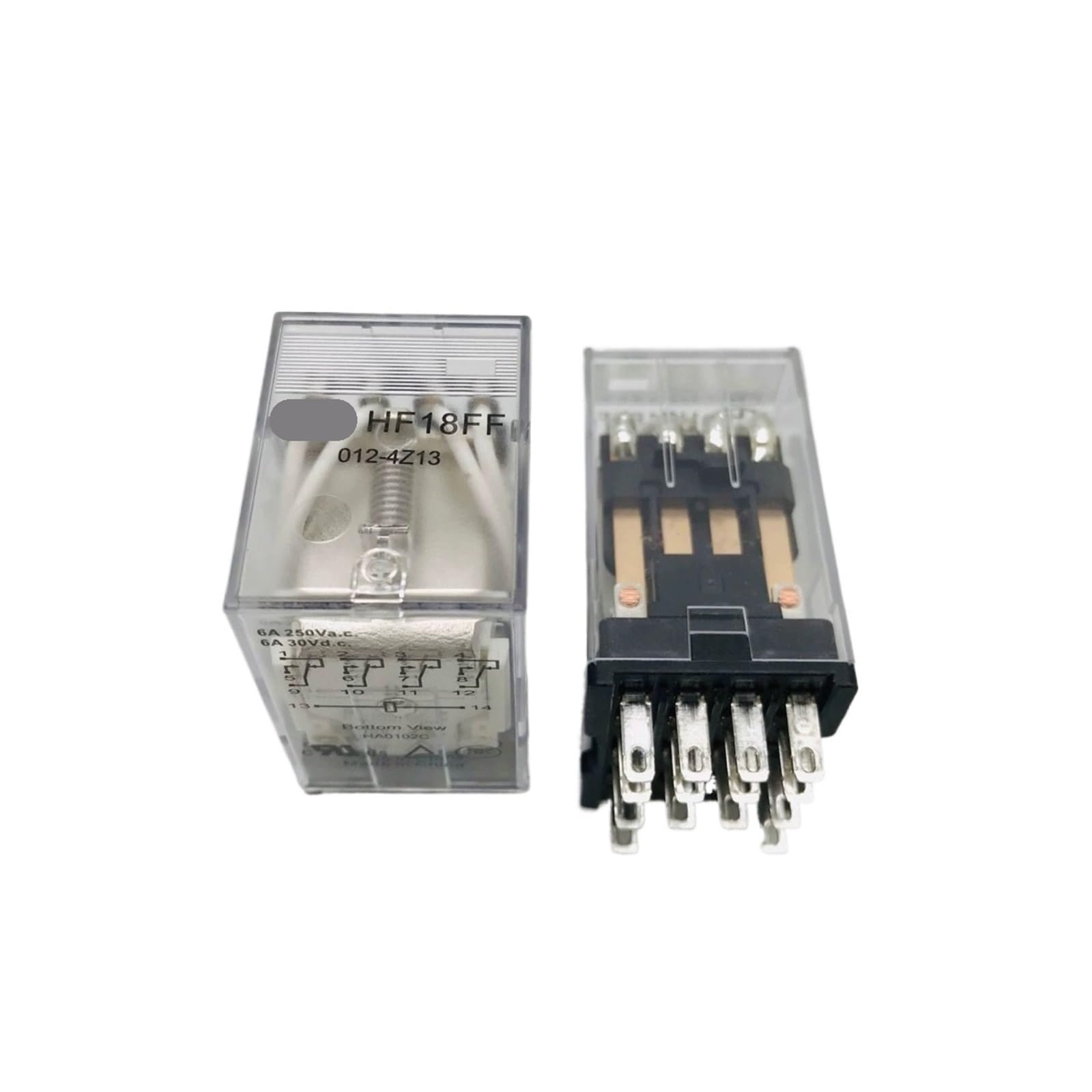 HF18FF-012-4Z13 four group conversion 14 pin 6A250VAC wide pin small medium power relay EKFBQBGW von EKFBQBGW