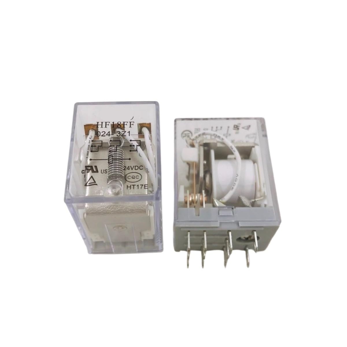 HF18FF-024-3Z1 24VDC three group conversion 11 pin 7A socket type small medium power relay EKFBQBGW von EKFBQBGW