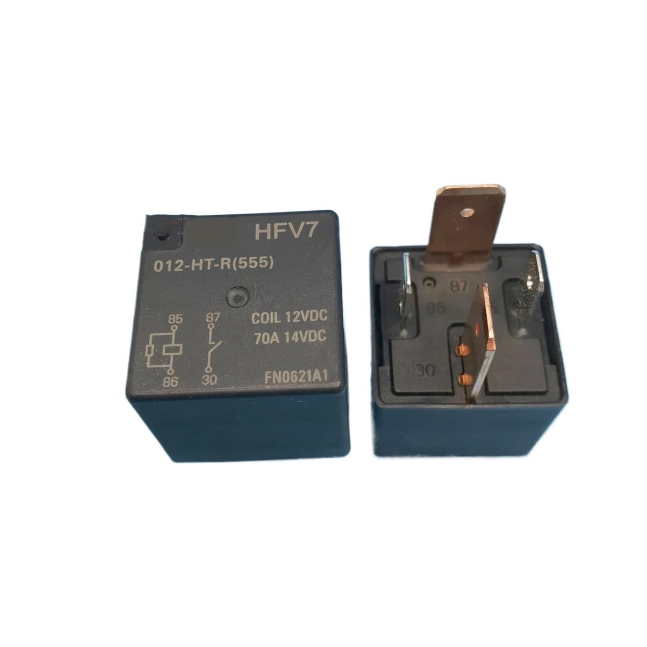 HFV7-012-HT-R 12VDC set of normally open 4-pin 70A14VDC parallel resistor automotive relay EKFBQBGW von EKFBQBGW