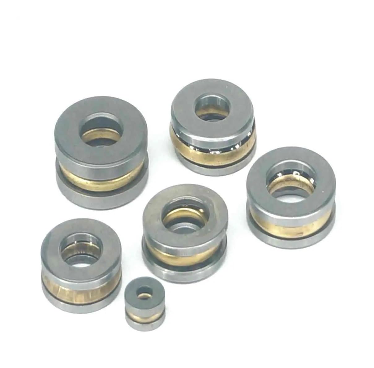 I/D 3/4/5/6/7/8/9/10mm Axial Ball Flat Washers Thrust Bearing F3-8M F4-9M F4-10M F5-10M F5-12M F6-12M F7-13M F8-16M F10-18M EKFBQBGW(F4-10M 4x10x4mm) von EKFBQBGW