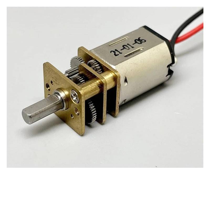 N20 Gear electronic starter DC 3V-6V 36RPM Slow Speed Large Torque Reduction electronic starter Full Metal Gearbox 7mm D Shaft Robot Model Lock EKFBQBGW von EKFBQBGW