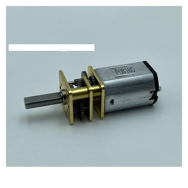 N20 Gear electronic starter DC 3V-6V 70RPM Full Metal Gearbox 10mm 12mm Long Shaft Robot EKFBQBGW(A Motor) von EKFBQBGW