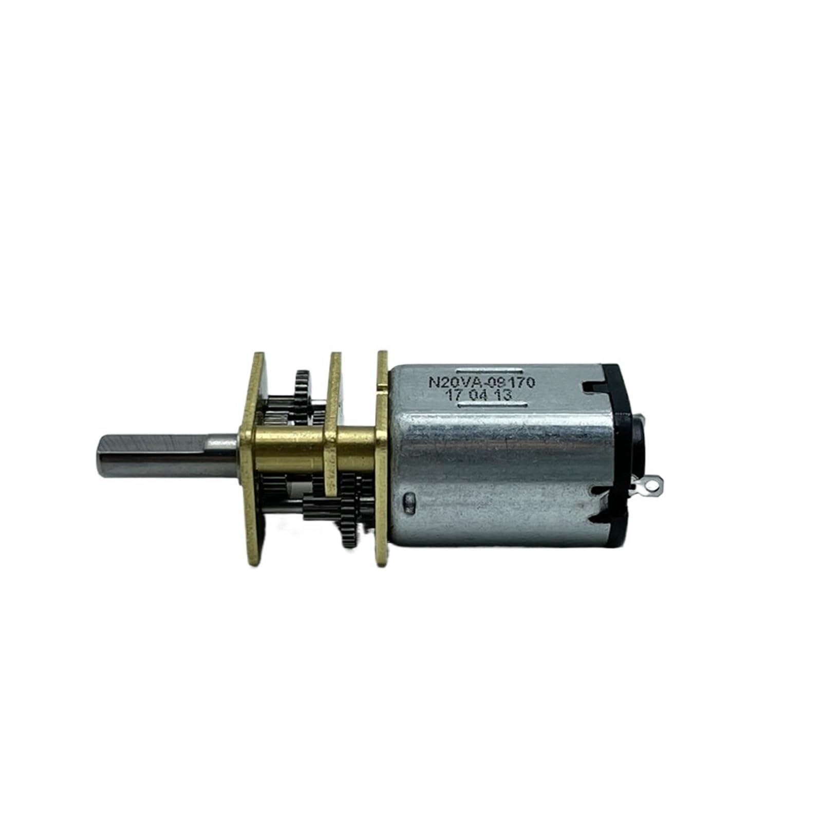 N20 Gear electronic starter Full Metal Gearbox GA12-N20 Reducer DC 3V-6V 9.8mm Long Shaft Gear electronic starter Robot EKFBQBGW(A Motor) von EKFBQBGW