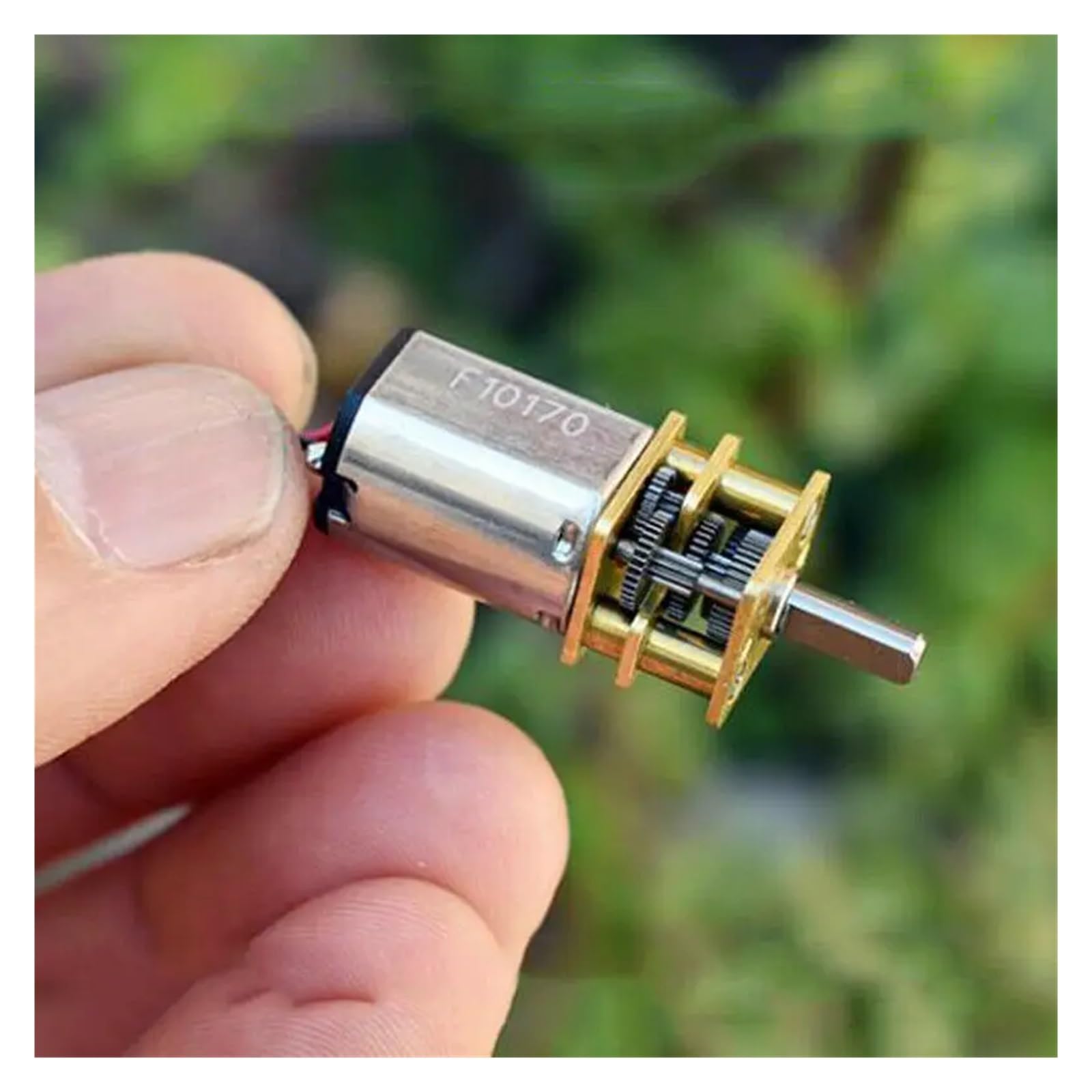 N20 Gear electronic starter Full Metal Geared DC 3V-6V 5V 4.2V 68RPM Slow Speed Reduction Mute Toy Model Robot Lock EKFBQBGW von EKFBQBGW