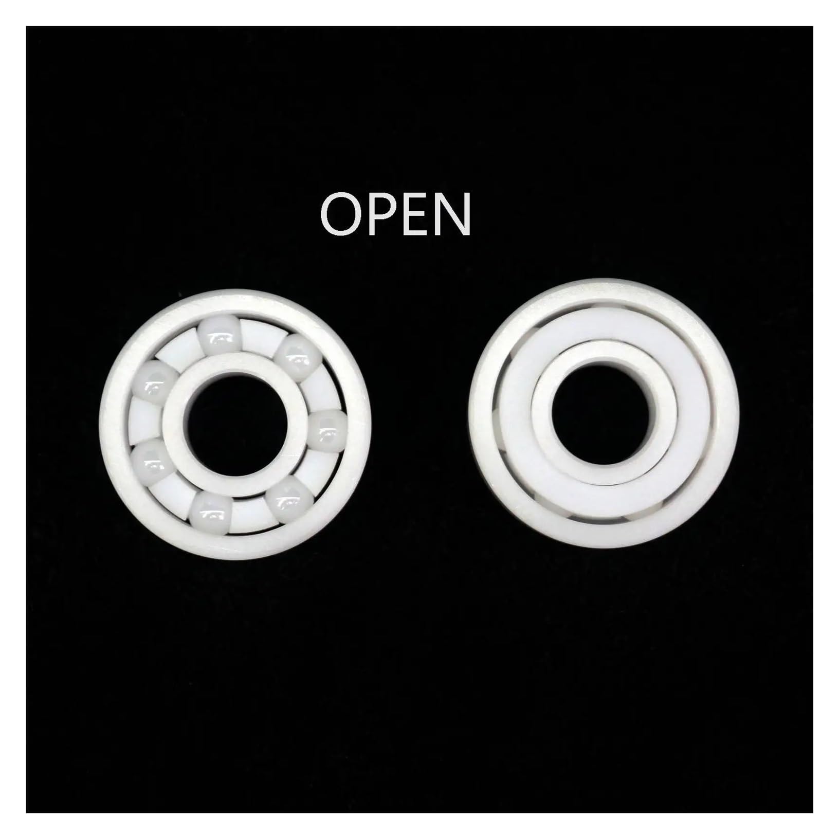 Sizes Bearings Without Sealed Zirconia Ceramic Bearing Finger Spinner ABEC3 Model 693/694/695/696/697/698/699 EKFBQBGW(695 5x13x4mm) von EKFBQBGW