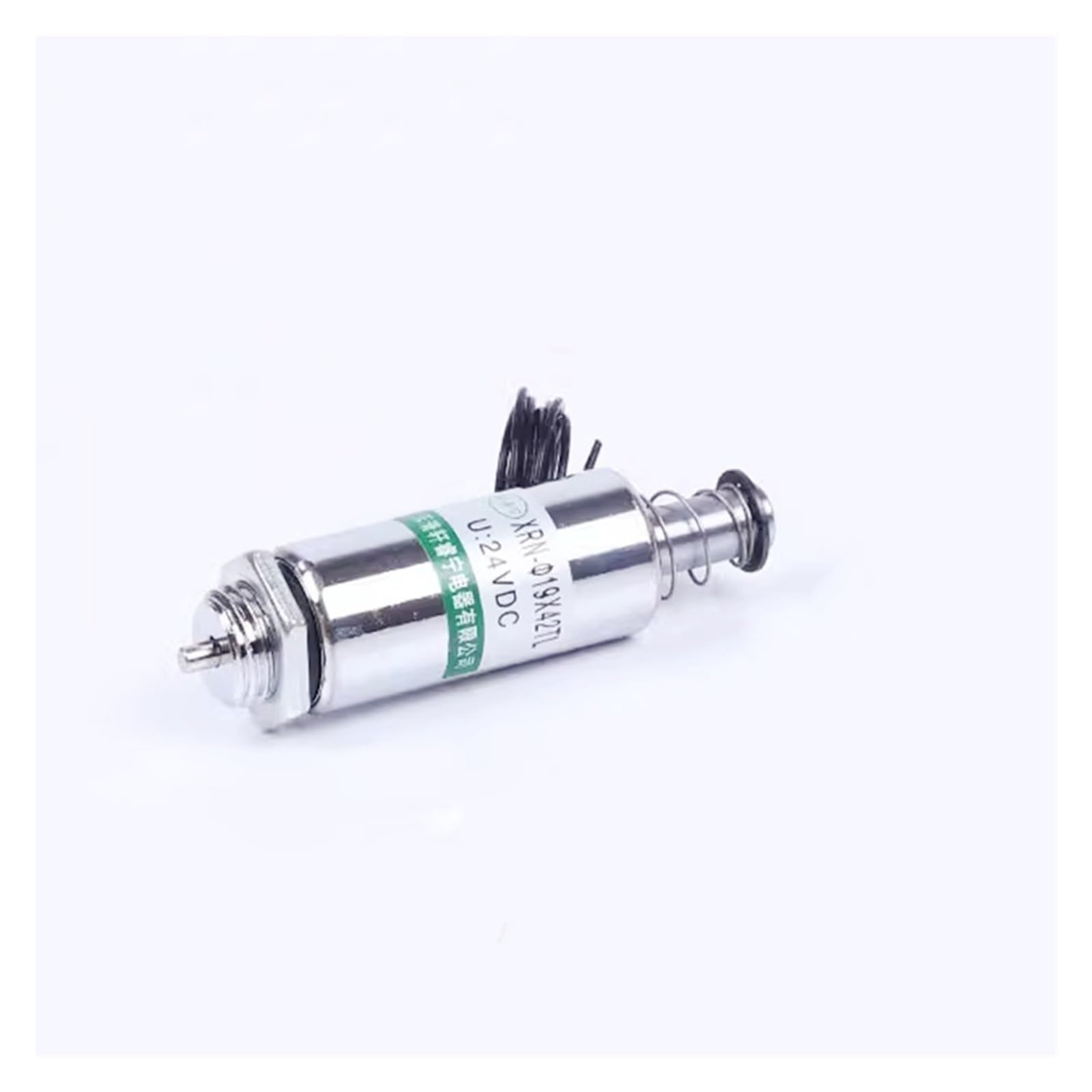 DC 12V oder 24V Hub 10mm Push Type Tubular Solenoid Elektromagnet mit Federrückstellung XRN-19 * 42TL(24V) von EKJSBWGN