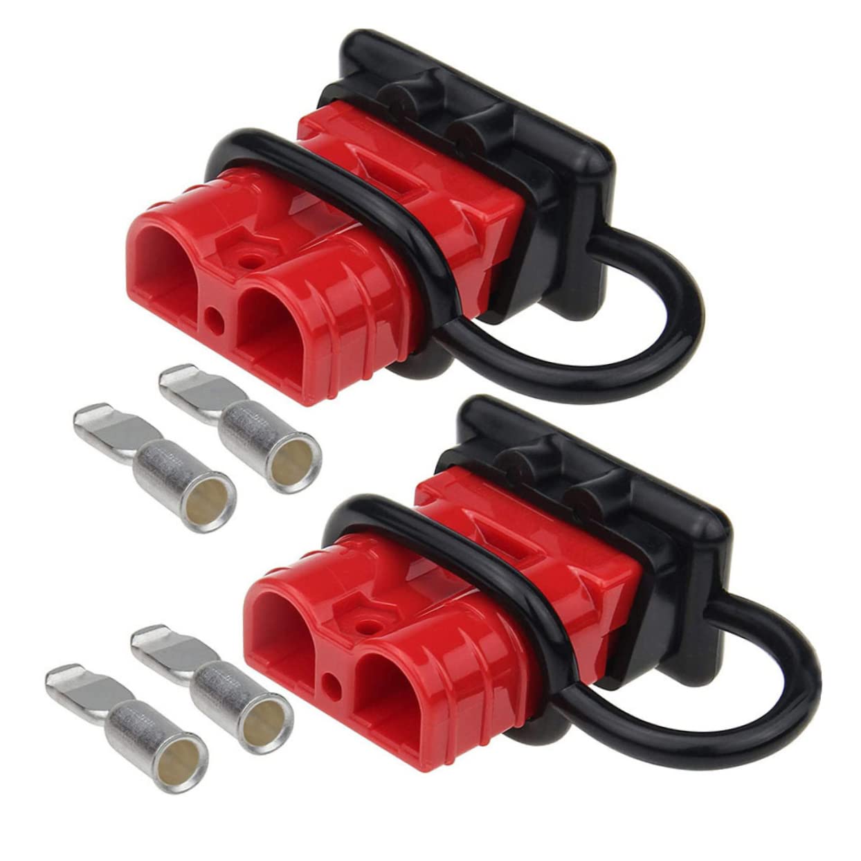 ELAYARD Gabelstapler Power Connector Schnellverbindung Adapter Mit Staubschutzkappen Und Terminalanschlüssen Idealer Batteriekabeladapter Für Gabelstapler Netzteil von ELAYARD