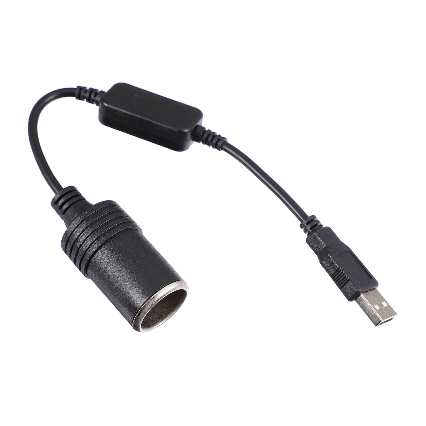 ELAYARD USB Zu Zigarettenanzünder Adapter Kabelinverter Wandler Für Auto Kompatibel Mit Zigarettenanzündersteckdose Für GPS Dashcam Und Mehr von ELAYARD