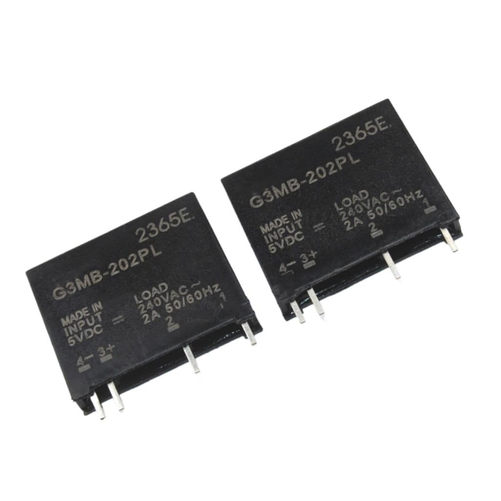 1pcs/lot Solid State Relay G3MB-202PL DC-AC PCB SSR In 12V DC Out 240V AC 2A ELCCHRLD von ELCCHRLD