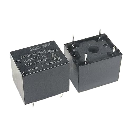 5PCS HF- JQC-3FF-5 005 9 009 12 012 24 024 VDC -1ZS 1HS 4 feet/ 5 feet Relay ELCCHRLD(5PCSJQC-3FF-024-1ZS) von ELCCHRLD