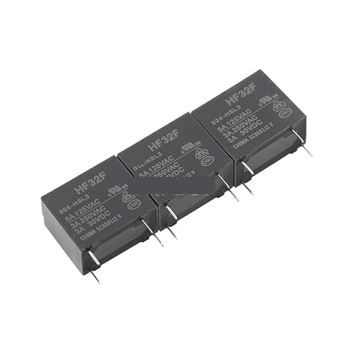 5Pcs/lot relay JZC HF32F-005-HSL3 HF32F-012-HSL3 HF32F-024-HSL3 4PIN 3A 5V 12V 24V High sensitive power relay ELCCHRLD(HF32F-012-HSL3) von ELCCHRLD