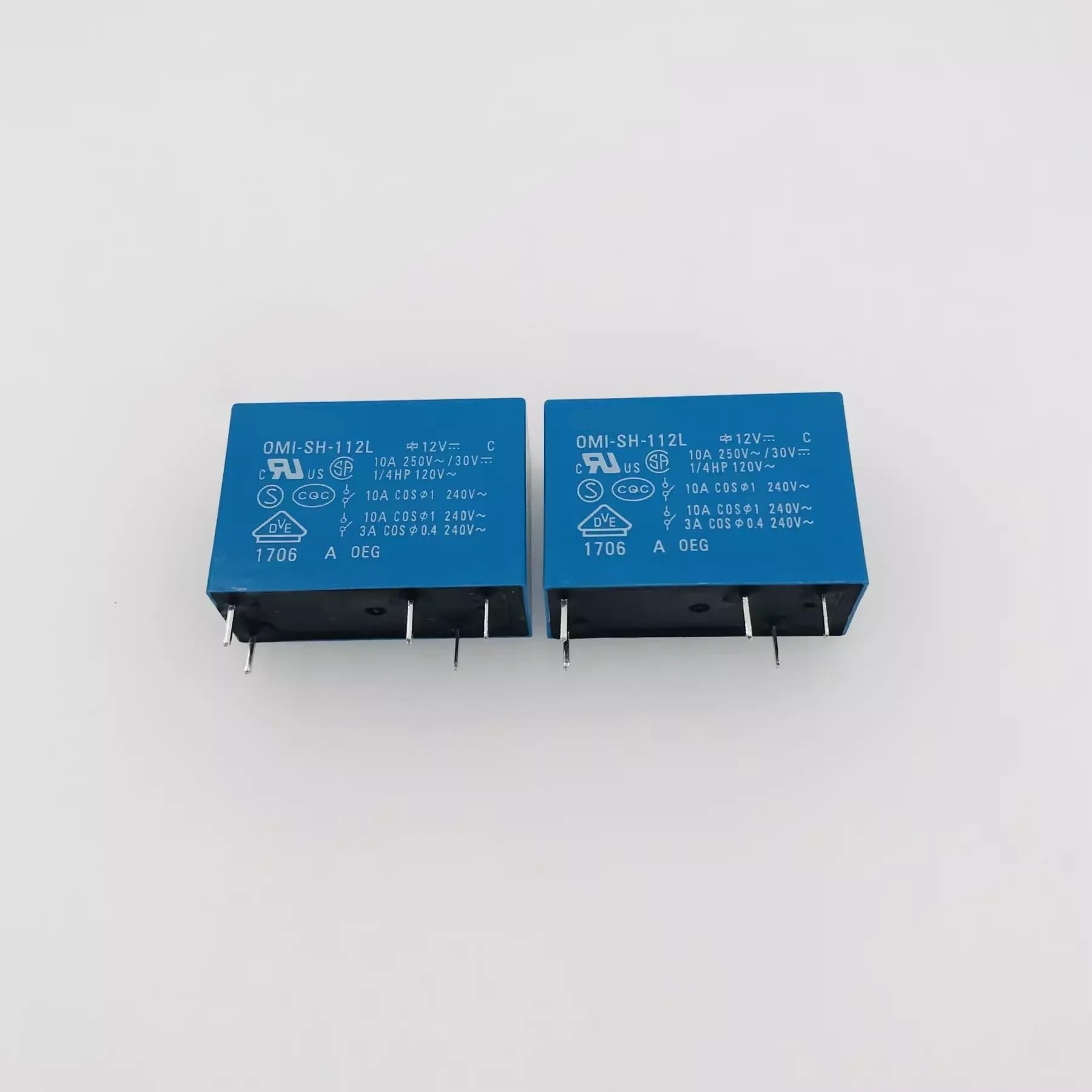 Relay OMI-SH-112L one set conversion 5-pin 10A HRMH-S-DC12V-C ELCCHRLD von ELCCHRLD