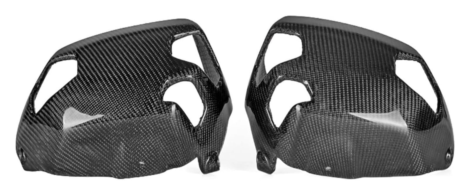 Moto Gasmotoren Vergaser Kit Für B&MW R NINET 2014-2017 R1200GS 2010-2012 Schutzabdeckung Glanz Real Carbon Fiber Zylinderkopfschutz Motorgehäuseschoner von ELCEAMMDLW