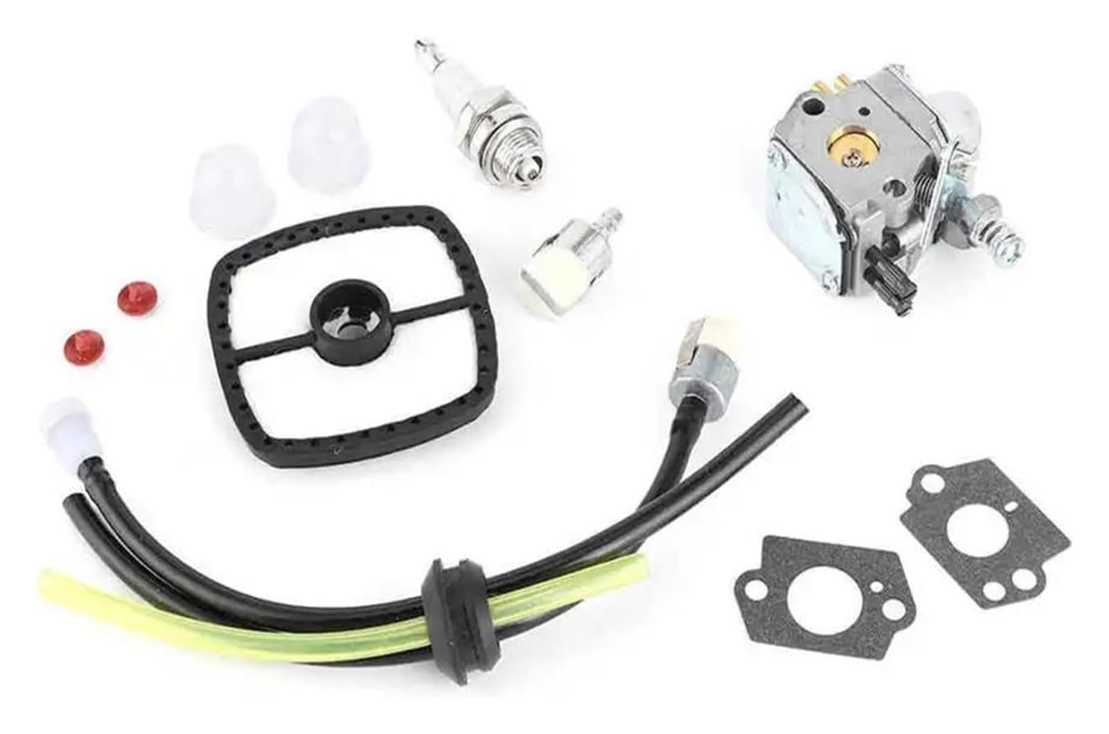 Moto Gasmotoren Vergaser Kit Für Echo HC1500 Heckenschere 12520005962 Für Zama C1U-K51 Vergaser Vergaser Motoren Teile Vergaser Kit Mit Luftfilter Kraftstoffleitung Dichtung Zubehör von ELCEAMMDLW