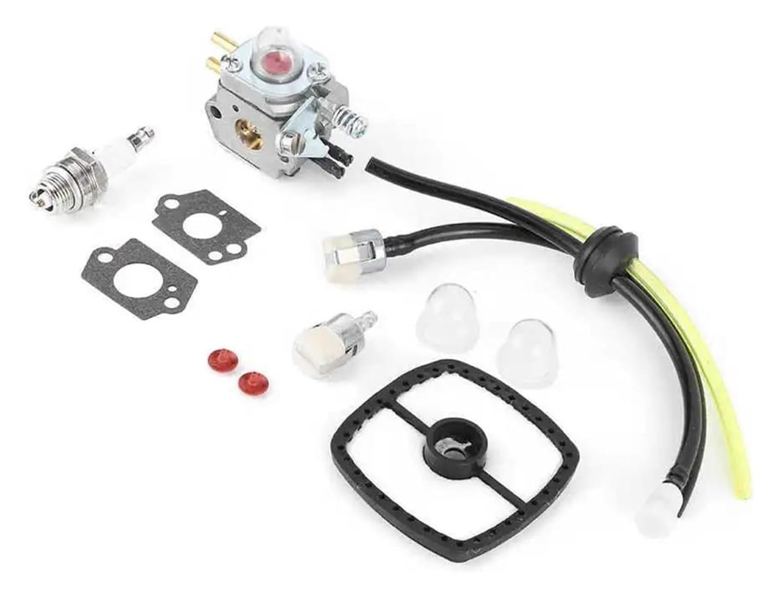 Moto Gasmotoren Vergaser Kit Für Echo HC1500 Heckenschere 12520005962 Vergaser-Kit Zubehör Mit Luftfilter Kraftstoffleitungsdichtung Für Zama C1U-K51 Vergaser Carb von ELCEAMMDLW