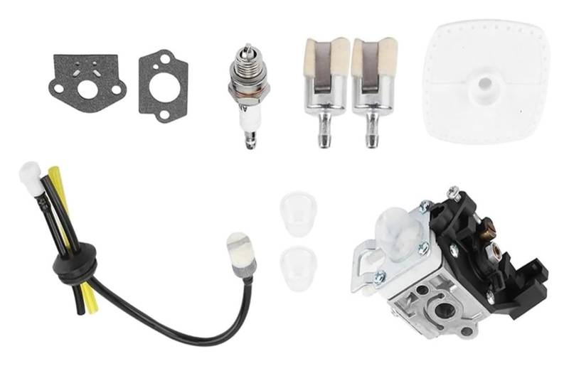 Moto Gasmotoren Vergaser Kit Für Echo SRM225 GT225 PAS225 Für Zama RBK93 A021001690 Vergaser Carb Motoren Teile Vergaser Kit Mit Kraftstoff Filter Kraftstoff Linie Dichtung von ELCEAMMDLW