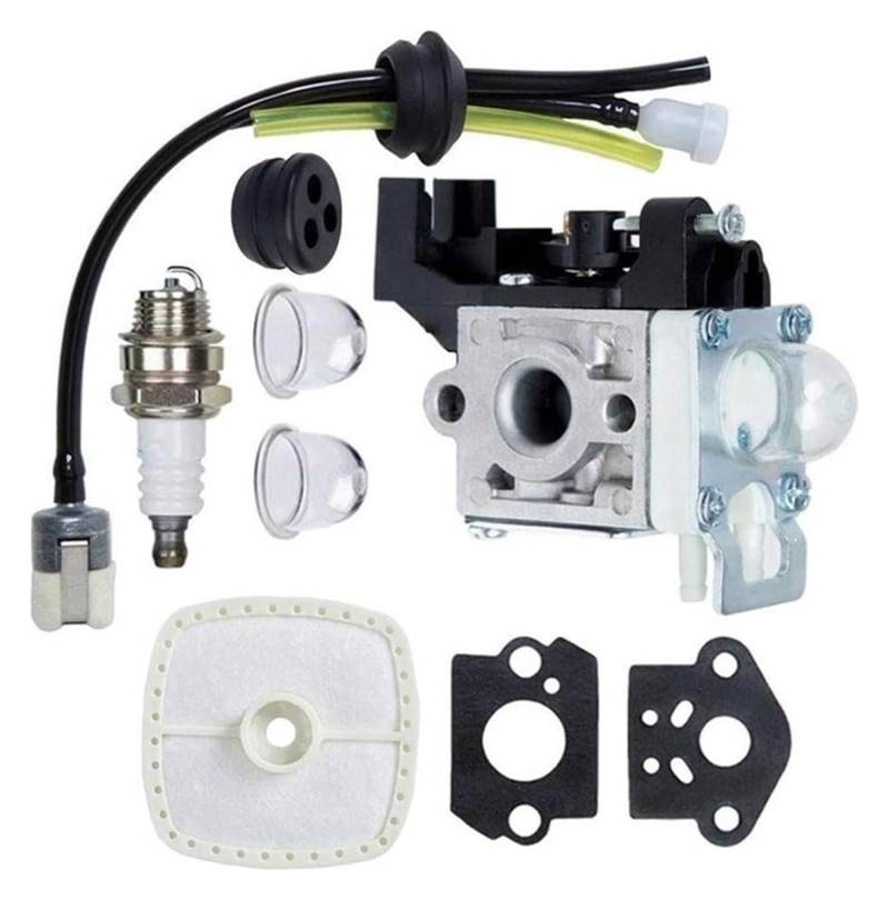 Moto Gasmotoren Vergaser Kit Für Echo SRM225 GT225 PE225 PAS-225 SHC-225 RB-K93 SRM-225 Vergaser Kit Mit Luftfilter Kraftstoffleitung Dichtung A021001690 Vergaser Carb Motoren von ELCEAMMDLW