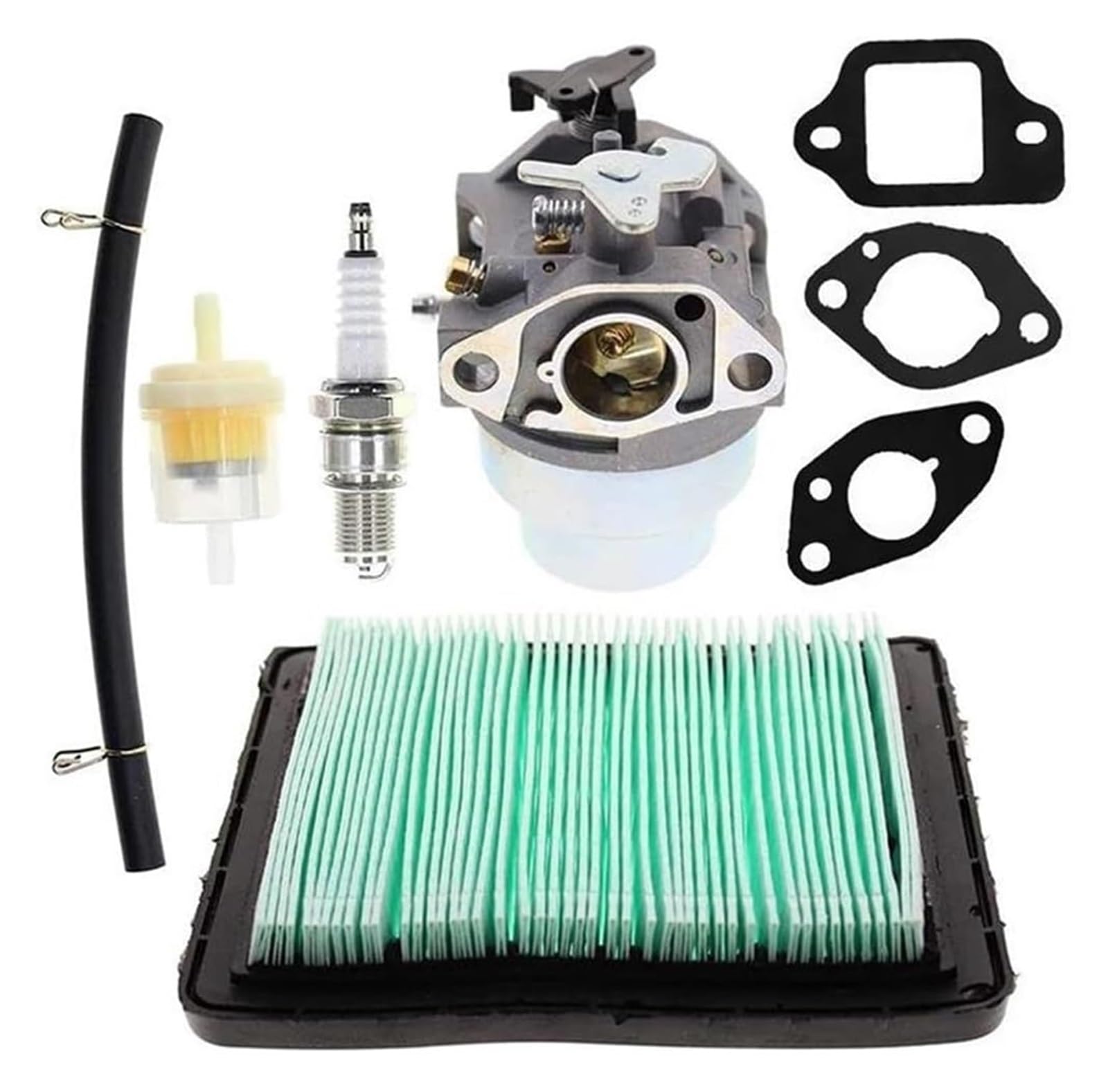 Moto Gasmotoren Vergaser Kit Für GCV135 GCV160 GC135 GC160 Motor 16100-Z0L-023 16100-Z0L-853 Vergaser Carb Motoren Teile Vergaser Mit Luftfilter Kraftstoff Rohr Kit von ELCEAMMDLW