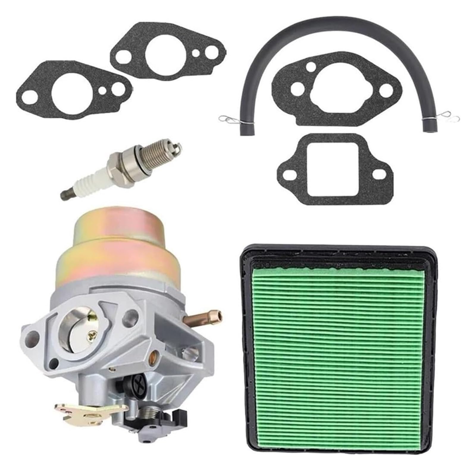 Moto Gasmotoren Vergaser Kit Für GCV135 GCV160 GC135 GC160 Motor Rasenmäher Vergaser Carb Luftfilter Kraftstoff Rohr Filter Kit Vergaser Carb Motoren Teile von ELCEAMMDLW