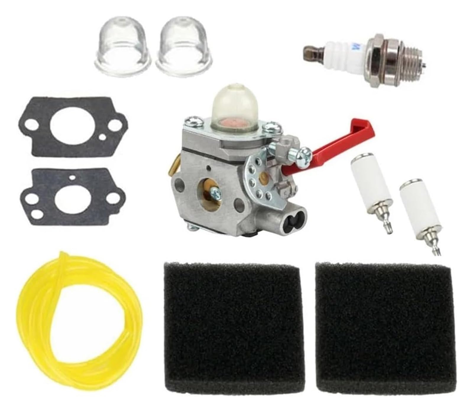 Moto Gasmotoren Vergaser Kit Für Homelite B25C BC2500R D725CD D825SB F2020 F3040 F3050 Vergaser Kit Mit Luftfilter Öl Tassen Dichtungen 984534001 Vergaser Carb Motoren Teile von ELCEAMMDLW