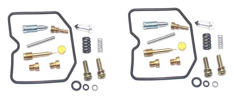 Moto Gasmotoren Vergaser Kit Für Kawasaki Für Vulcan 500 EN500C LTD 1996 1997 1998 1999 2000 2001 2002 2003 Kolbenmembran Teil Des Motorradvergaser-Reparatursatzes Zubehör(2 Sets a) von ELCEAMMDLW