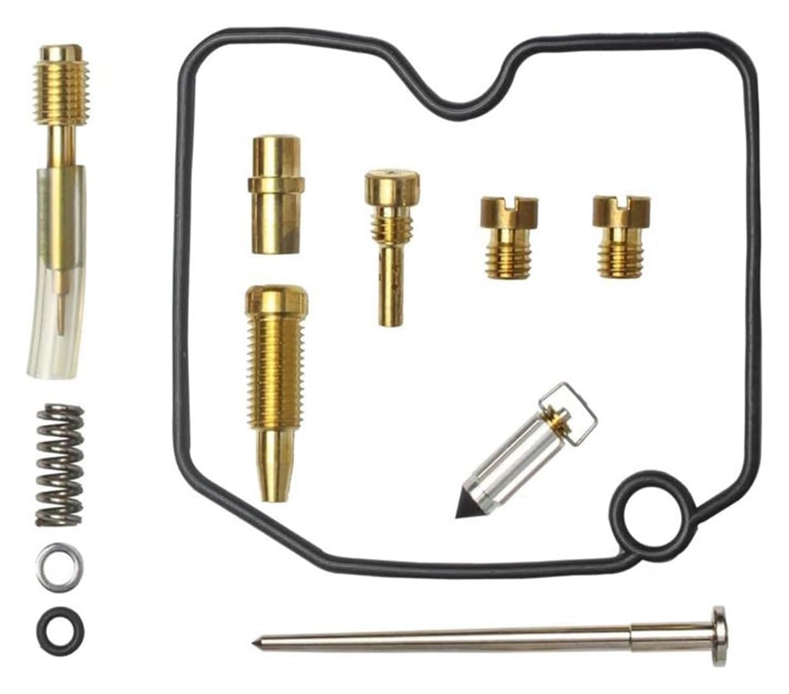 Moto Gasmotoren Vergaser Kit Für Kawasaki KVF400 Prairie Ersetzen Werkzeug 1999 2000 2001 2002 Motorrad Carb Vergaser Rebuild Reparatur Kit Zubehör von ELCEAMMDLW