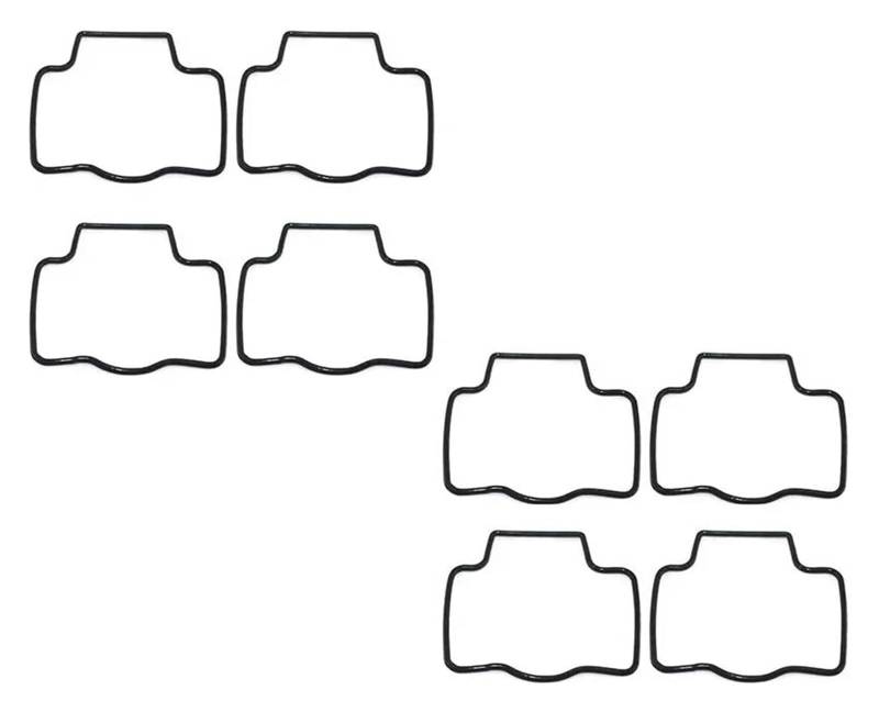 Moto Gasmotoren Vergaser Kit Für Kawasaki ZZR600E ZX600E ZZR 600 E ZX 600 E 1993-2003 2004 2005 2006 Motorrad Vergaser Bottom Shell Dichtung Dichtung Gehäuse Zubehör(4 Sets C) von ELCEAMMDLW