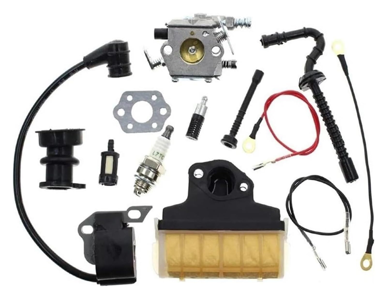 Moto Gasmotoren Vergaser Kit Für S&tihl 021 023 025 MS210 MS230 MS250 Für Walbro WT286 Vergaser Carb Motoren Teile Vergaser Mit Luftfilter Kettensäge von ELCEAMMDLW